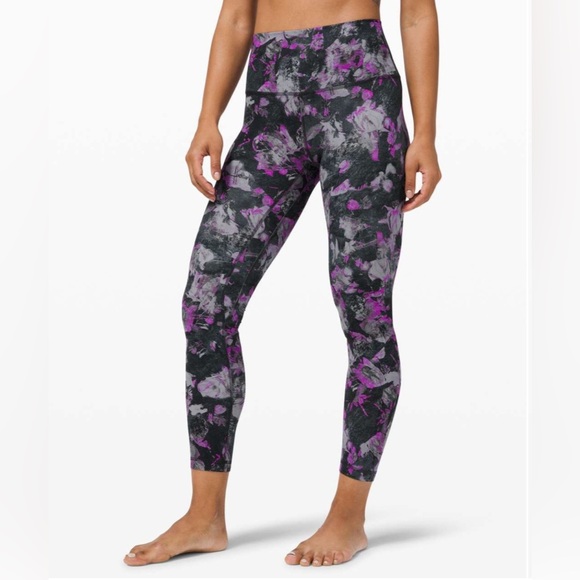 lululemon athletica Pants - Lululemon Align Pant II 25” Floral Shift Multi - Nulu